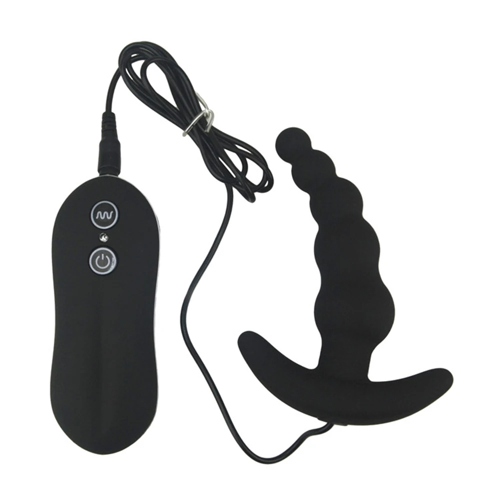 sex products Vibrating Anal Plug Butt Waterproof 10 Mode Silicone Vibrator prostate men anal adult toys for women | Красота и