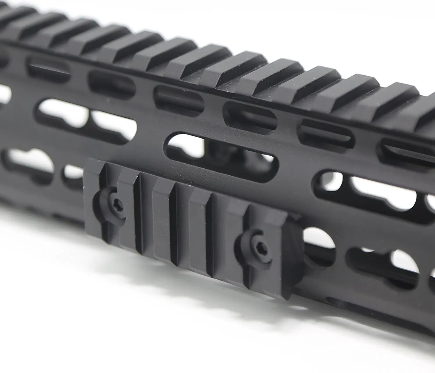 2 шт./лот 5 Слот " Keymod рельсовая секция Пикатинни для ключа Mod Handguard крепление для прицела Базовая рельсовая система охотничий Пистолет Аксессуары
