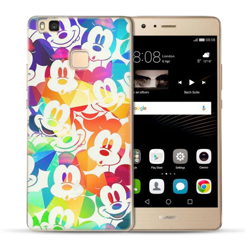 MLCRIYG мягкий чехол для телефона Huawei P9 Lite/P8 Lite/P10Lite красочный из ТПУ в стиле