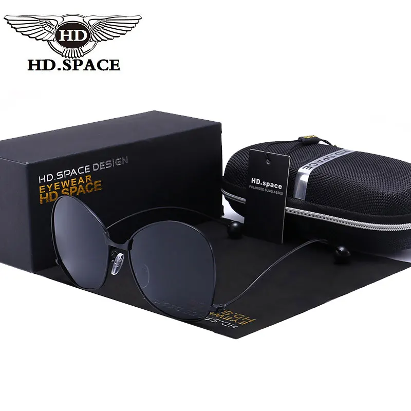 HD Брендовая Дизайнерская обувь Для женщин поляризационные Солнцезащитные очки