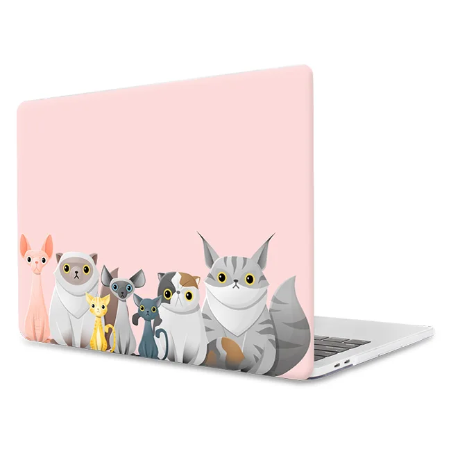 Мультяшные животные для Apple Macbook Air 13 A1932 A1466 чехол для ноутбука для MacBook Pro 13 15 Air 11 12 A1465 A1534 чехол - Цвет: MB10