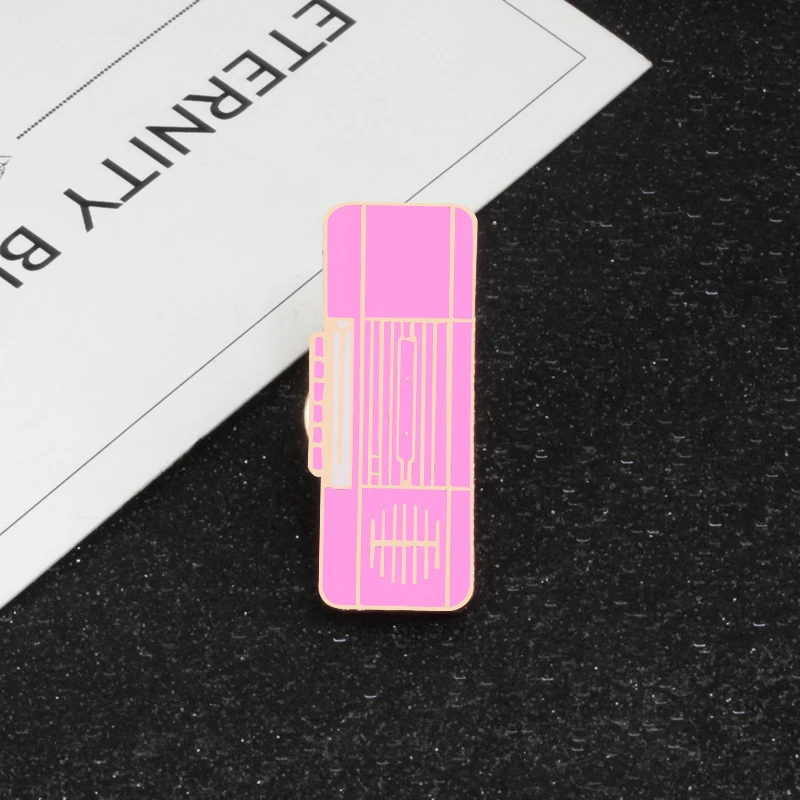 Коллекция симпатичных броши розовый булавка брошь новогодняя чайная чашка