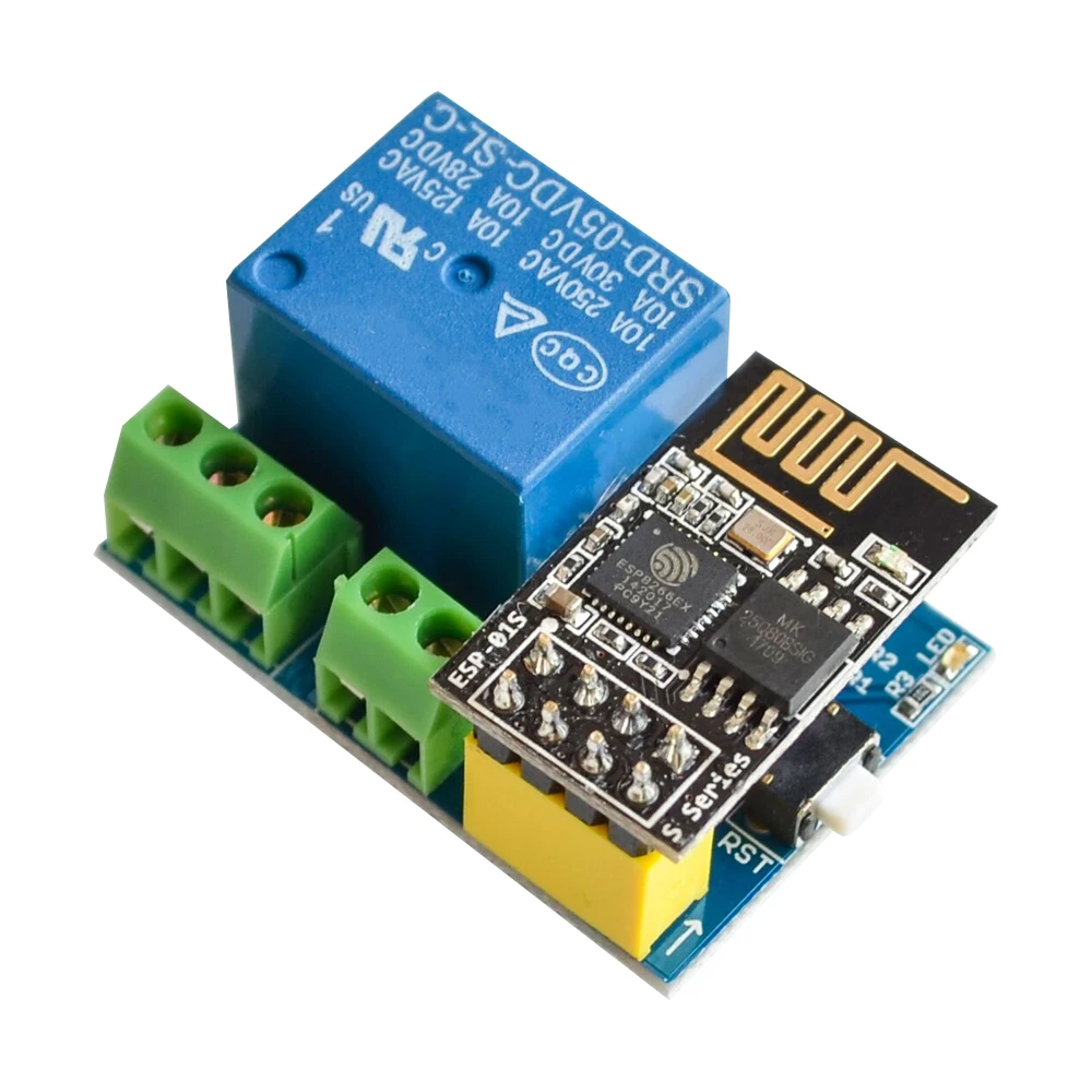 Релейный модуль ESP8266 с Wi Fi 5 В умный дом дистанционное управление приложение для телефона|Интегральные схемы|