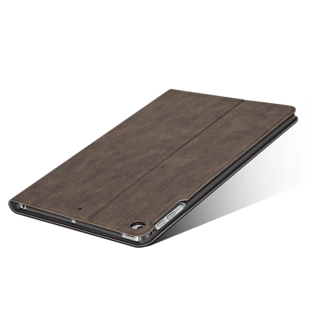 Корпус нового для Apple iPad Air 1 2013 выпуска крышку A1474 A1475 A1476 PU высокого качества кожи оленя Смарт сна просыпаюсь PU shell