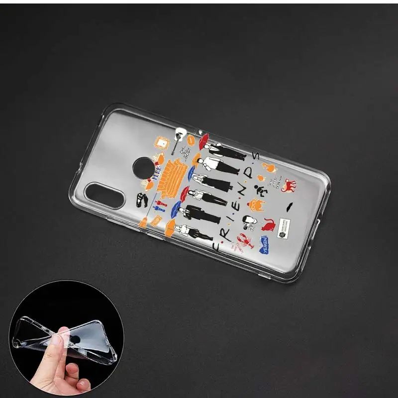 Друзья вместе Горячие мягкие для Xiao mi Red mi Go A2 lite 6A S2 Note 7 6 Pro 5 4X Plus mi Play A3 8 lite A1 5X 6X F1 TPU чехол для телефона