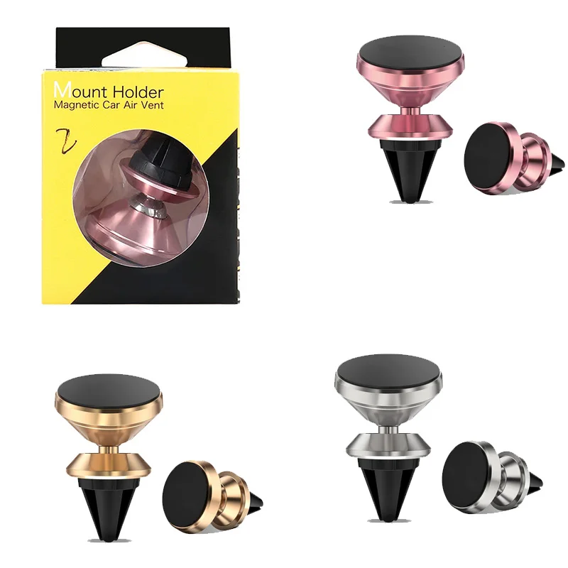 Универсальный магнитный держатель с креплением на дефлектор GPS автомобильный