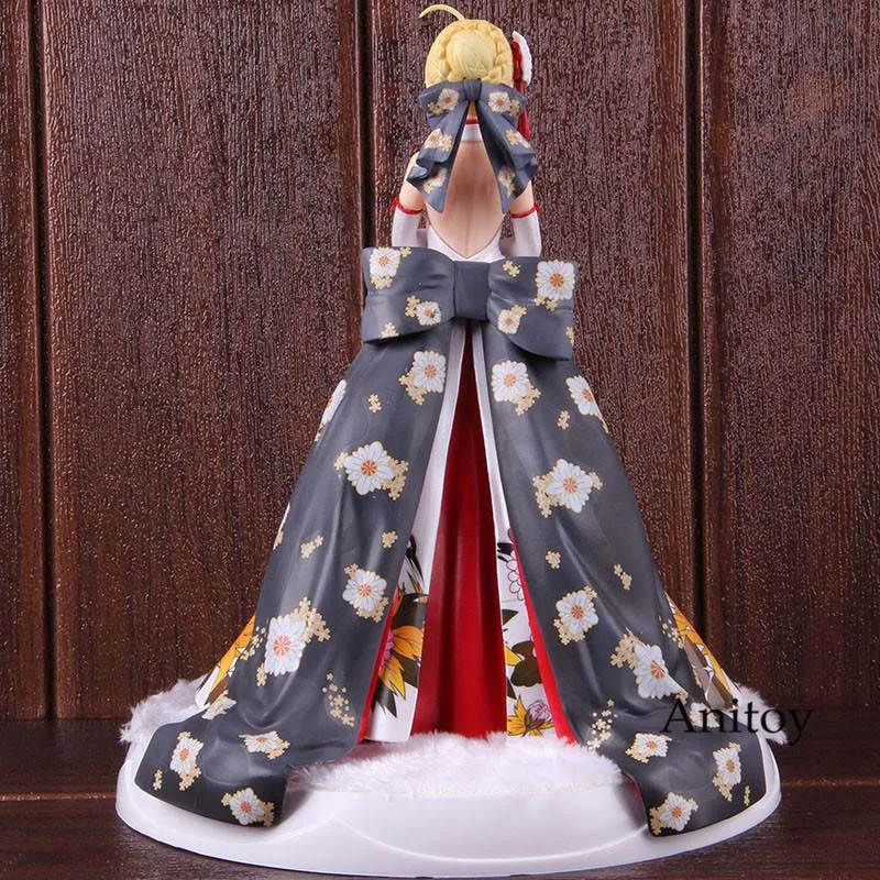 Платье-кимоно Fate Stay Night Saber Ver. ПВХ Fate фигурка Коллекционная модель игрушки