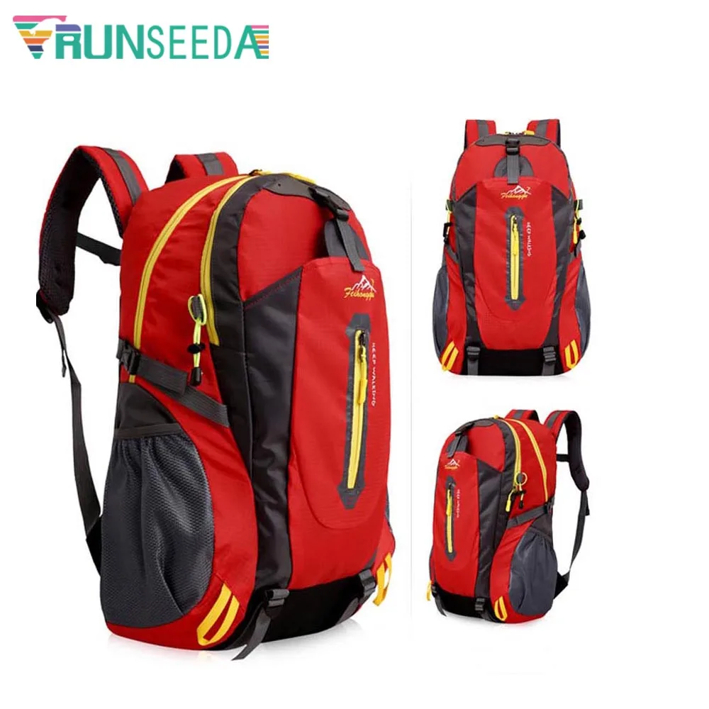 Водонепроницаемый дорожный рюкзак для мужчин и женщин Runseeda ранец 40 л альпинизма