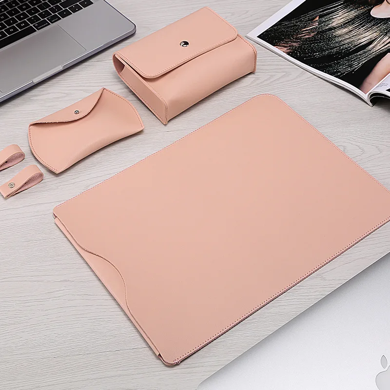 Сумка для ноутбука из искусственной кожи Macbook Air Pro Retina 11 12 13 15 сумка чехол Xiaomi
