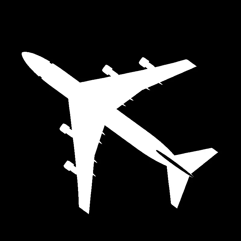 QYPF 16 6 см * 13 старт полета самолета виниловая Автомобильная наклейка деликатная