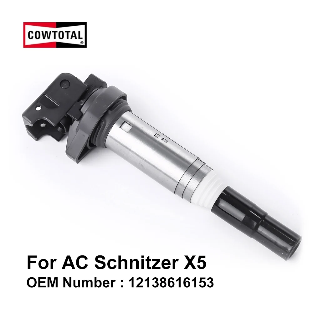 Cowtotal катушки зажигания для AC Schnitzer X5 Код двигателя N55B30A 3 0 Т OEM 12138616153 (набор из 4