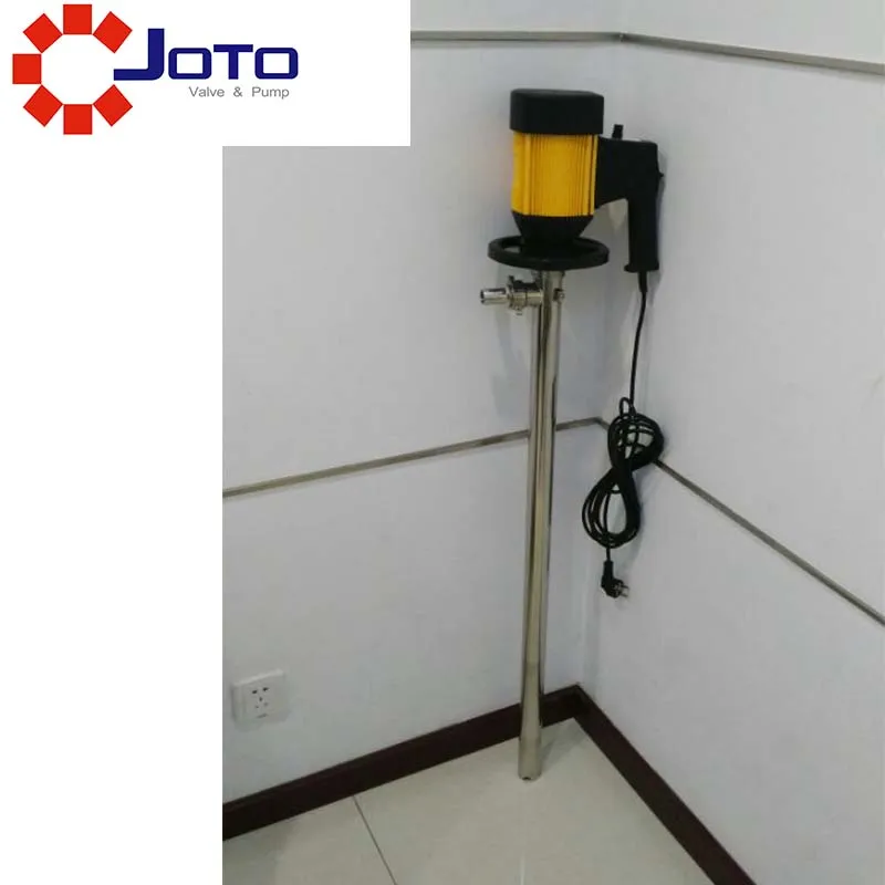 

220v 50/60hz Antidrop Speed control motor and stainless steel 304 material pipe Barrel Drum Pump