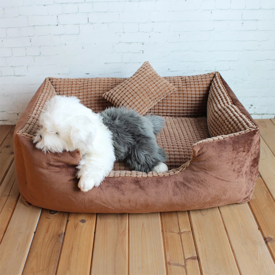 Устойчивая кусающая подстилка для собак большая домашняя кровать средняя Каса