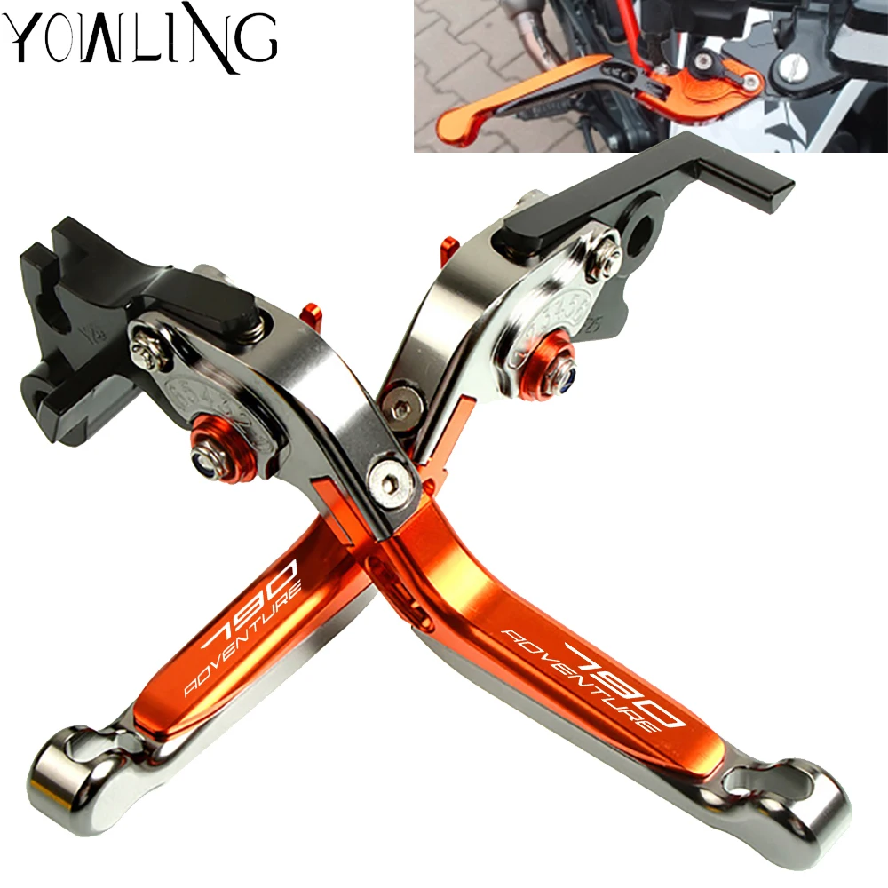 Регулируемый складной тормоз с выдвижной ручкой для мотоцикла ЧПУ Рычаг