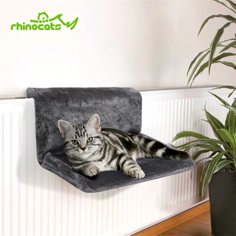 Гамак Для Кошки На Окно Радиатор Мягкий Тёплый Домик Лежанка Кота Лежак Коврик