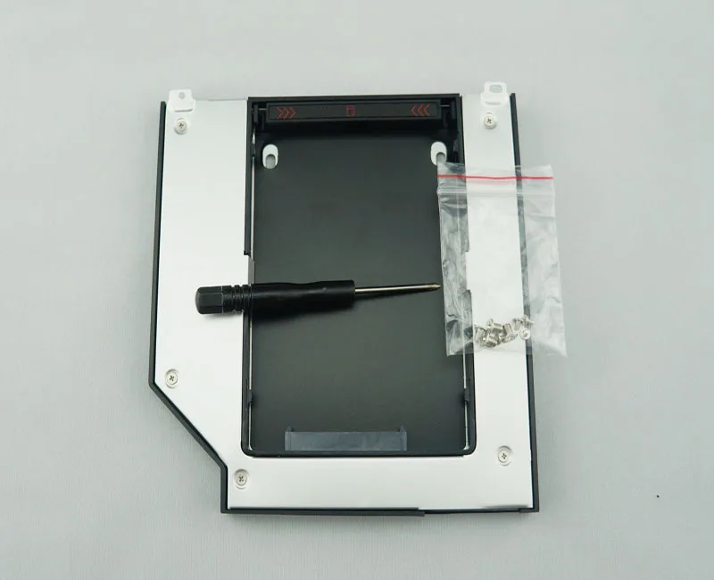 DHL 50Pcs / Lot Wholesale 2nd HDD Hard Drive Bay Caddy For Apple Macbook Pro MD313 MD314 MD311 MD322 MD318 Unibody Tray HD-003 | Компьютеры