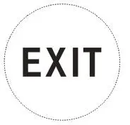 EXIT white Аркадная хромированная Серебряная 12 В с подсветкой кнопочная кнопка с микро-переключателем светодиодный светильник монета старт выберите Кредитная пауза выход A B C D - Цвет: EXIT white