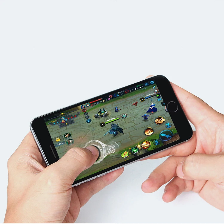 Круглый игровой джойстик Winex планшетовый для Iphone и Android контроллер PUBG Fortnite на
