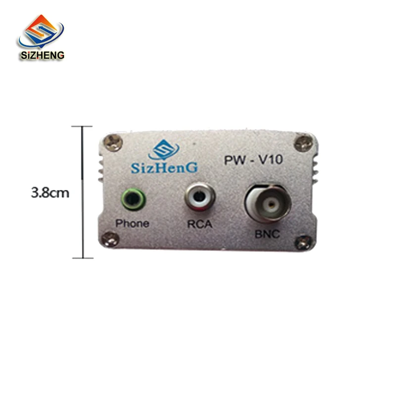 PW-V10 Professional CCTV Микрофон питание для аудио наблюдения