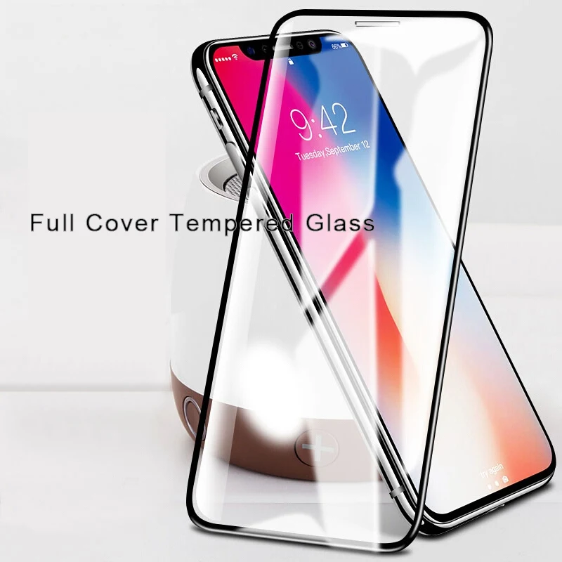 10D закаленное стекло для iPhone 6 S 7 8 Plus X на XR XS MAX защита экрана 10 Защитная стеклянная