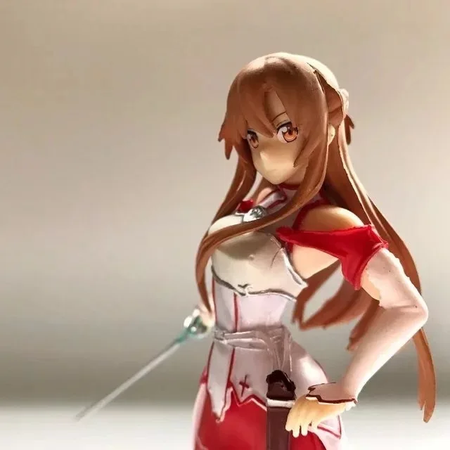 Аниме меч искусство онлайн 18 см Yuuki Asuna ПВХ экшн фигурки коллекционные игрушки|art