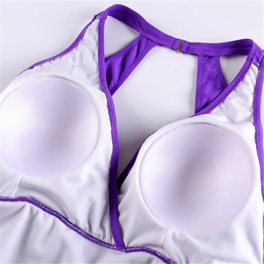 2017 летняя пляжная одежда цельный купальный костюм плюс размер для плавания