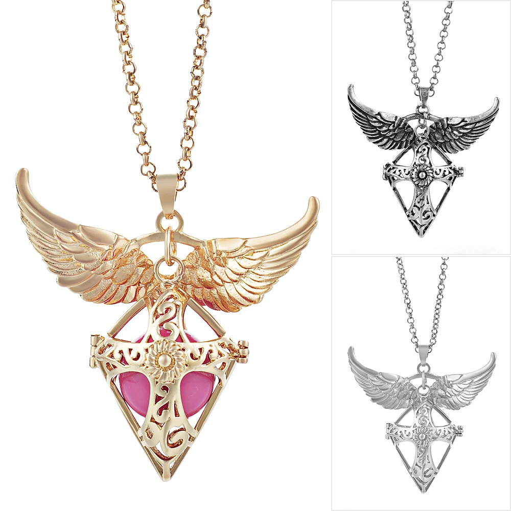 6 design Mexico Chime Angel Ball Caller Locket Necklace Vintage Pregnancy Necklace dropshipping VA-097