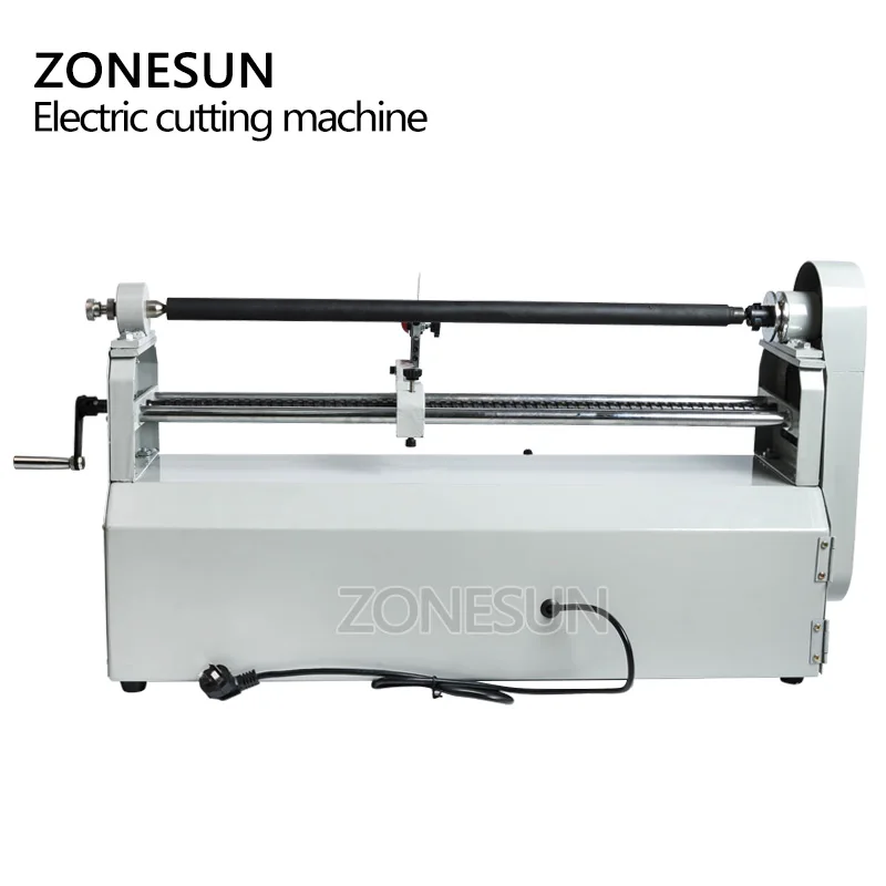 ZONESUN 0-700 мм ширина электрического устройства для резки фольги бумаги 90 Вт теплопередача штамповки фольги резки машины