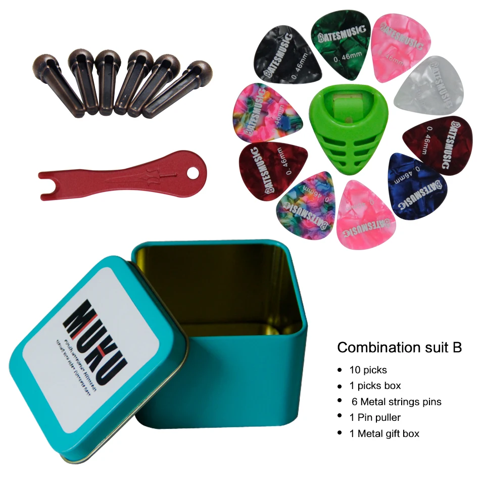 Набор аксессуаров для гитары MUKU силиконовые защитные наконечники гитары|finger