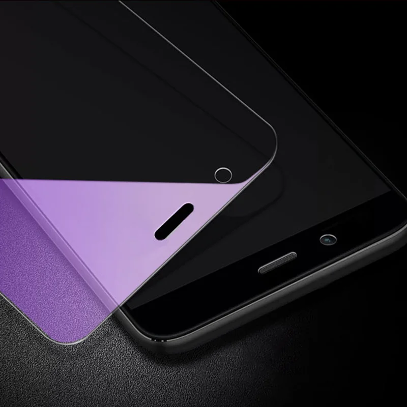 JGKK Защитное стекло для OPPO F7 F5 R15 R11 R11S Plus с защитой от синего фиолетового 2.5D