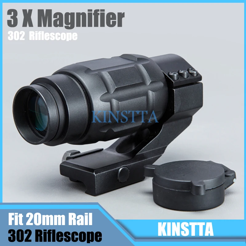 Hlurker тактический военный 302 3X25 мм оптическая Область Лупа MagAirsoft 3x прицел