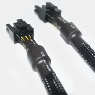 Видеокарта PCI-E PCIe 8-контактный разъем для 8Pin (6Pin + 2Pin) удлинитель питания кабель 18AWG