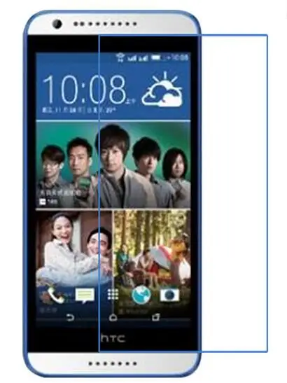 2 шт./Лот HD прозрачная защитная пленка для HTC 601E cone mini m4 экрана телефона