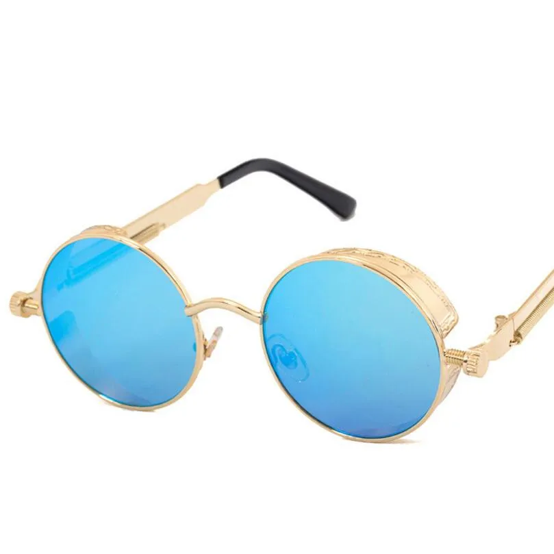 Для мужчин готические солнцезащитные очки в стиле стимпанк плавательные и