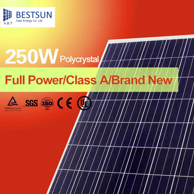 BS-250W производство PV солнечные панели поли 250 Вт 24 В abtsolar Bestsun |