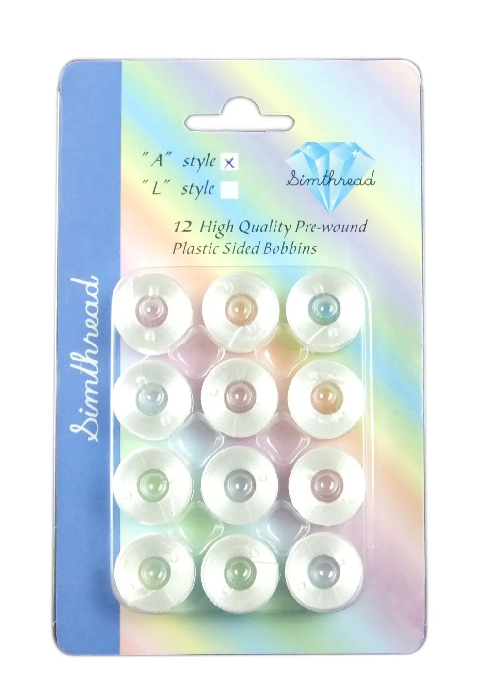 Предварительно намотанные катушки Simthread SA156 для швейных машин Brother Innov Is CS в