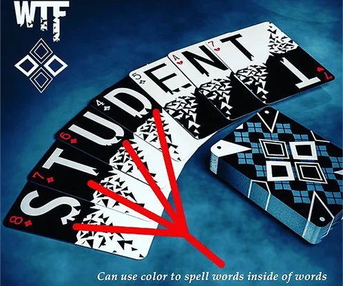ITgimmick WTF Cardistry правописанные террасы от De'vo vom Schattenreich и Handlordz-покер | Игрушки