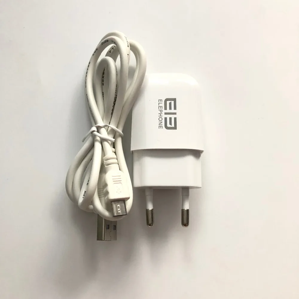 Новое дорожное зарядное устройство + USB-кабель, USB-кабель для Elephone G2 MTK6732M Quad Core 4,5 