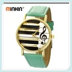 MINHIN цветочный узор дизайн для девочек часы Длинные ленты ремешок браслет кварцевые наручные часы женские подарок на день Святого Валентина
