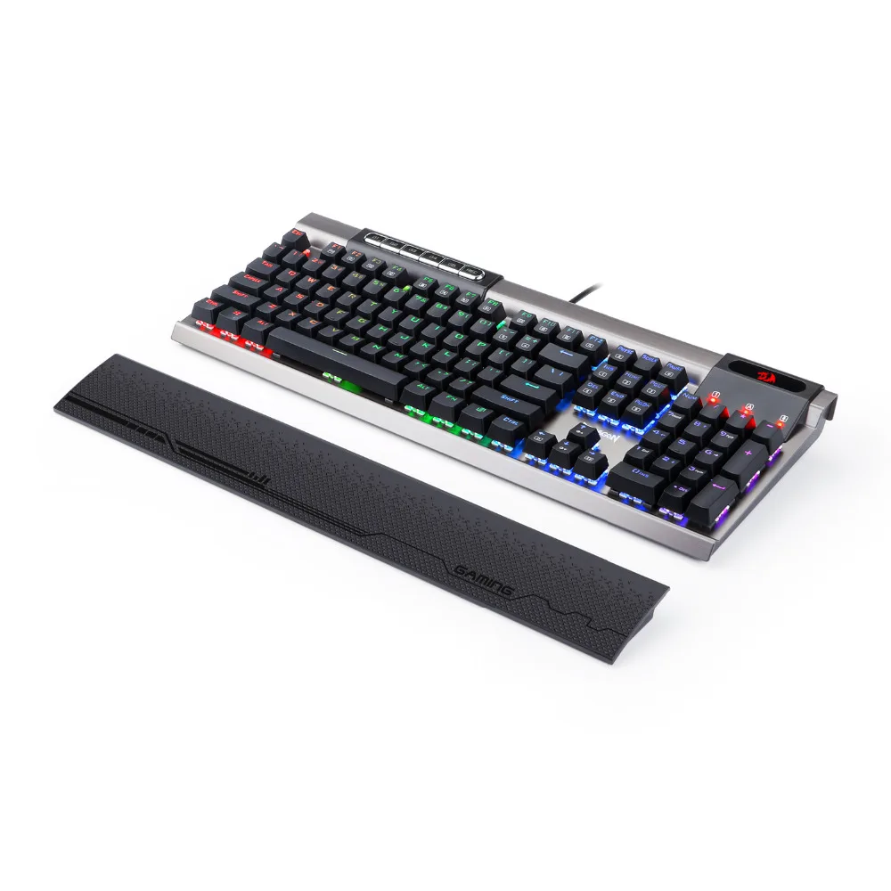 Механическая клавиатура REDRAGON с RGB подсветкой игровая синими механическими