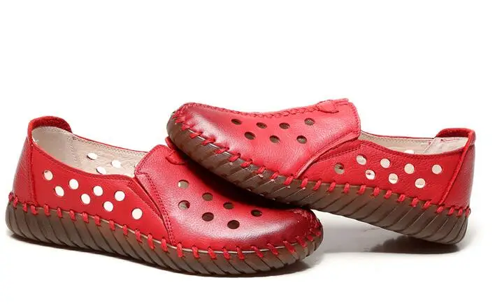 Chaussures femme ete/; женская обувь; обувь из натуральной кожи на плоской подошве; женские повседневные лоферы на плоской подошве; кожаная Рабочая обувь на плоской подошве; c41