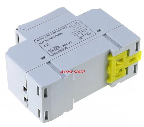 Цифровой программируемый таймер с DIN рейкой THC15A 220 В|220v din rail|digital programmable timerswitches |