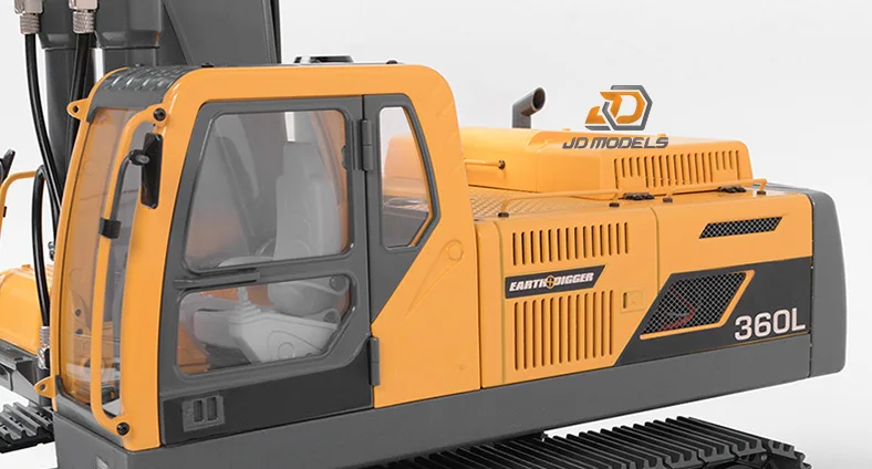 JDM-106 V2 1/12 RC игрушка пульт дистанционного управления металлический гидравлический экскаватор модель-106 ребенок мальчик рождественские подарки
