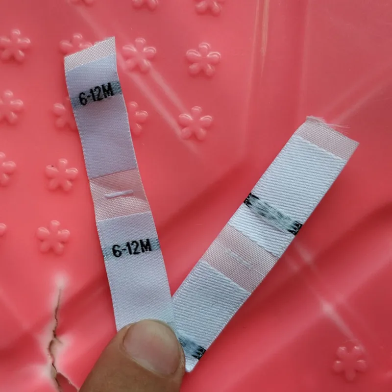 100 шт. детская одежда из белого Дамасского полиэстера размеры NB 00 000 0000 0 3/3 6/6 12/6 9/9