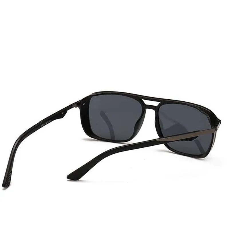 Солнцезащитные очки MenFashion UV400 поляризационные с металлической оправой