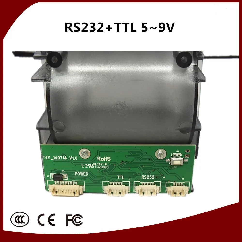 Ttl+ RS232 58 мм Термопринтер серии поддерживает RS232/ttl интерфейс