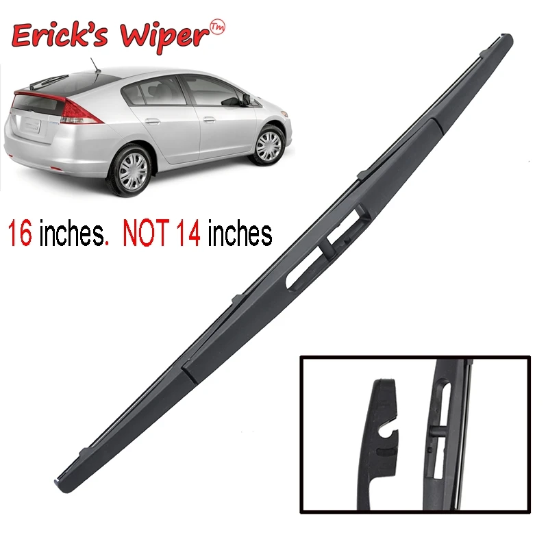 Щетка стеклоочистителя Erick's 16 &quot Задняя щетка для Honda Insight Hatchback MK2 2009 2010 2011
