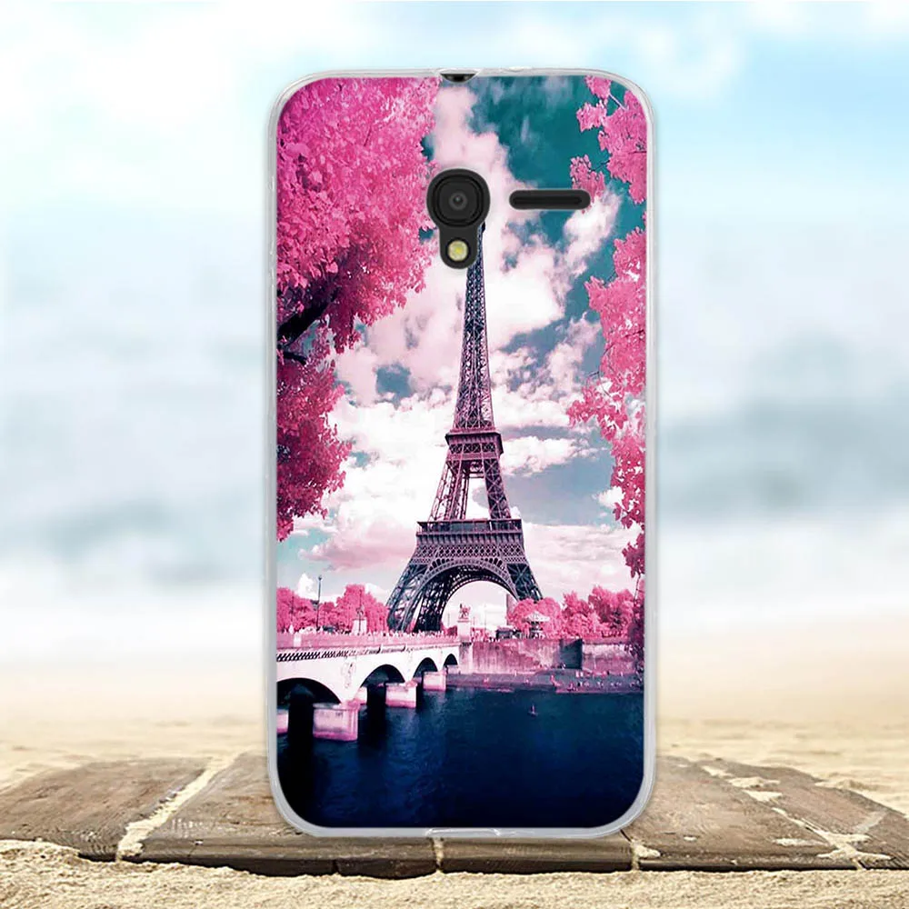 Для Alcatel Pixi 3 (4 5) чехол Ультратонкий 3D сумка из силикона и ТПУ для One Touch 4 5 '񠜉 5019