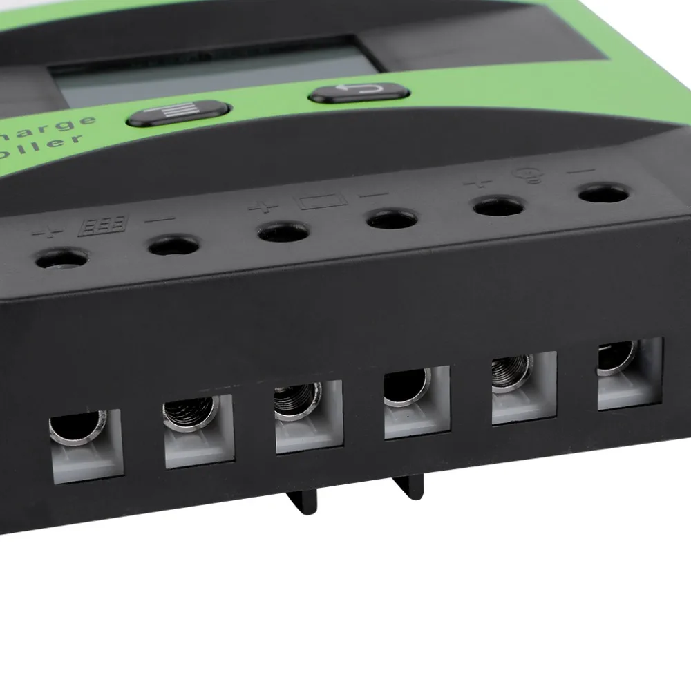 Новое поступление ЖК дисплей 40A В 12 В/В 24 Autoswitch панели солнечные батарея Регулятор