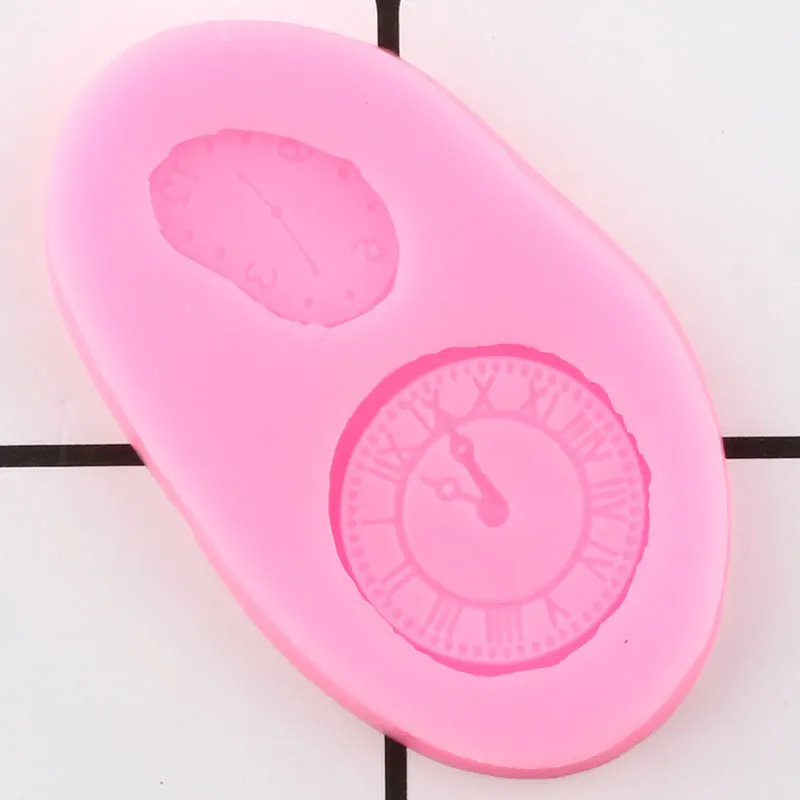 Промышленные часы в стиле стимпанк силиконовые формы капкейк Топпер помадка